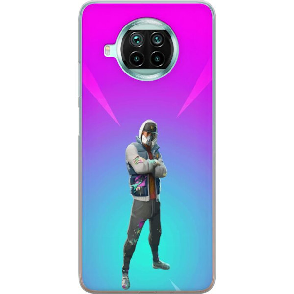 Xiaomi Mi 10T Lite 5G Genomskinligt Skal black knight fortnite