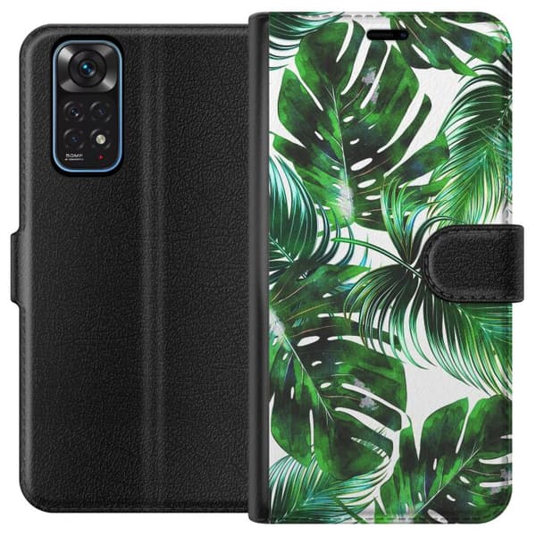 Kompatibelt Plånboksfodral till Xiaomi Redmi Note 11 Löv