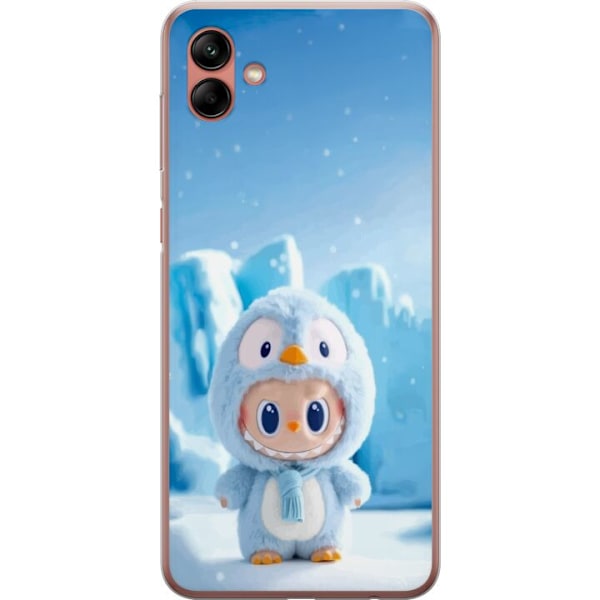 Samsung Galaxy A04 Läpinäkyvä kuori musta ritari fortnite
