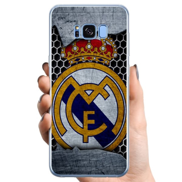 Samsung Galaxy S8+ TPU Mobilcover Real Madrid CF