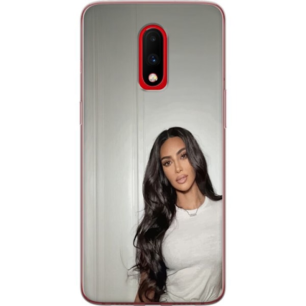 OnePlus 7 Läpinäkyvä kuori Kim Kardashian – Iconic Style Collection