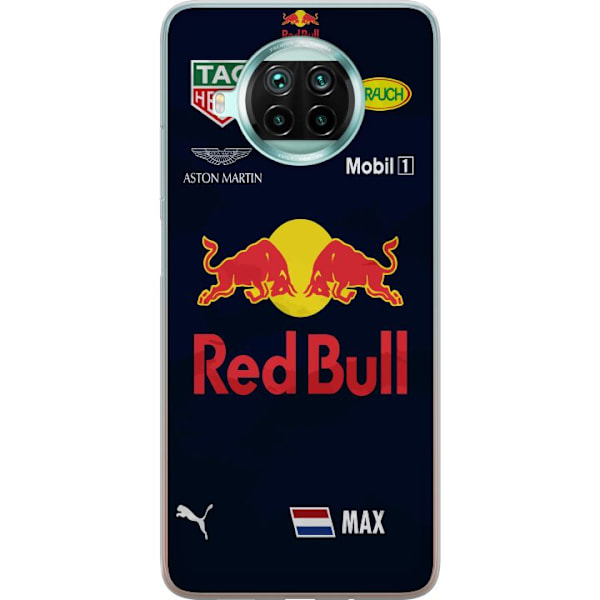 Xiaomi Mi 10T Lite 5G Läpinäkyvä kuori Red Bull Formula 4
