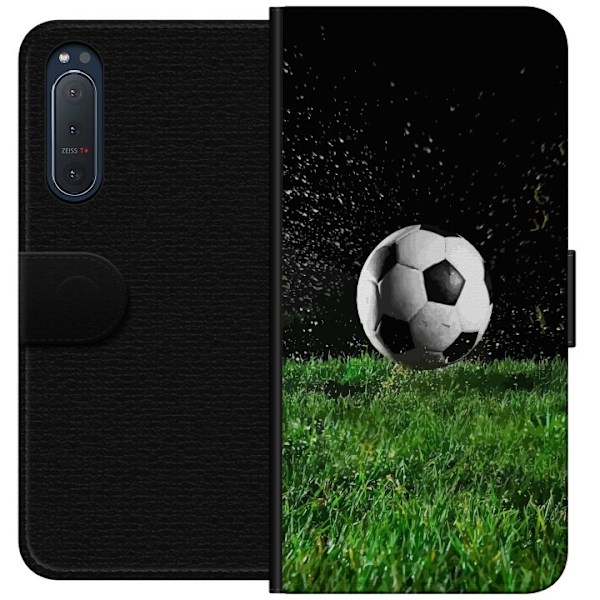 Sony Xperia 5 II Lommeboketui Fotballhandling