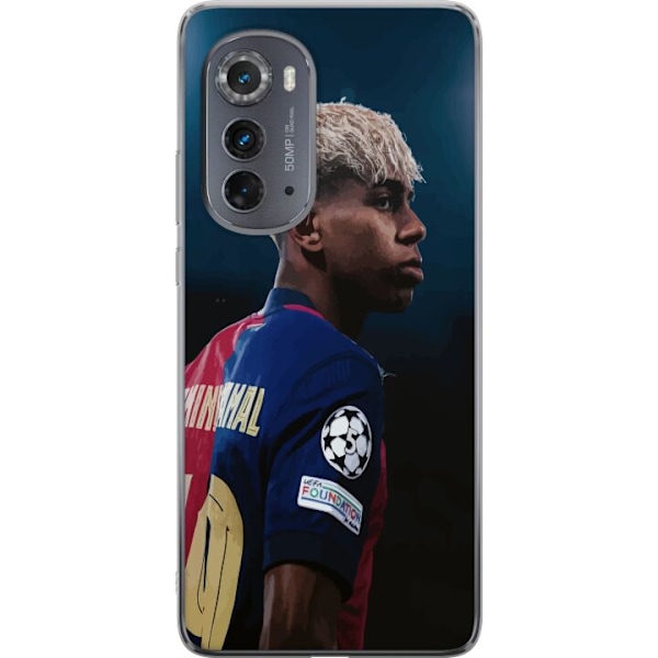 Motorola Edge (2022) Läpinäkyvä kuori Lamine Yamal - Barcel