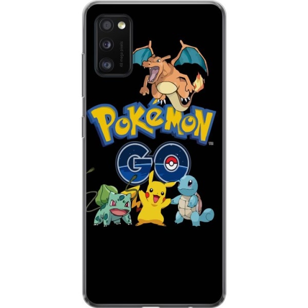 Samsung Galaxy A41 Genomskinligt Skal Pokemon