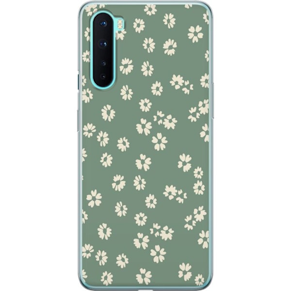 OnePlus Nord Genomskinligt Skal Blomsterdröm – färgglatt blommönster