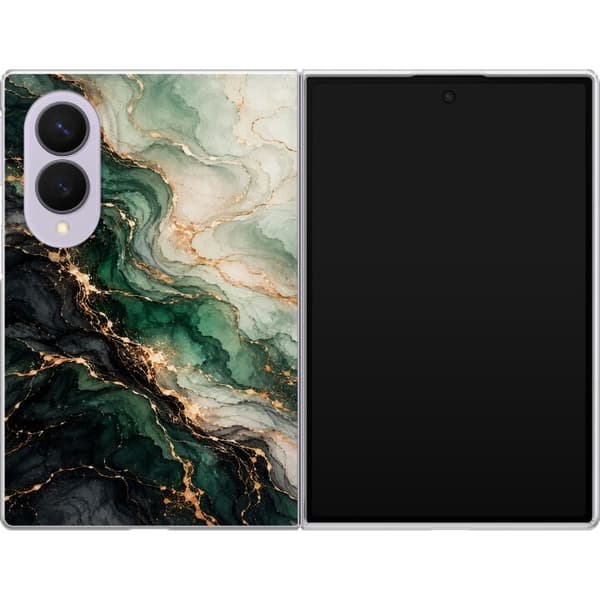 Kompatibelt Mobildeksel til Samsung Galaxy Z Fold8 Smaragdmarmor grønn