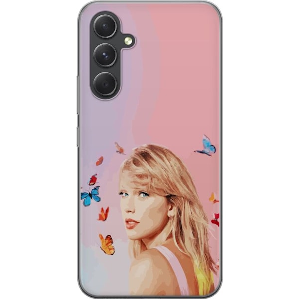 Samsung Galaxy S24+ Gennemsigtig cover Taylor Swift Sommerfugl