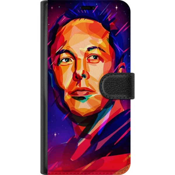 Apple iPhone 16e Lommeboketui Elon Musk