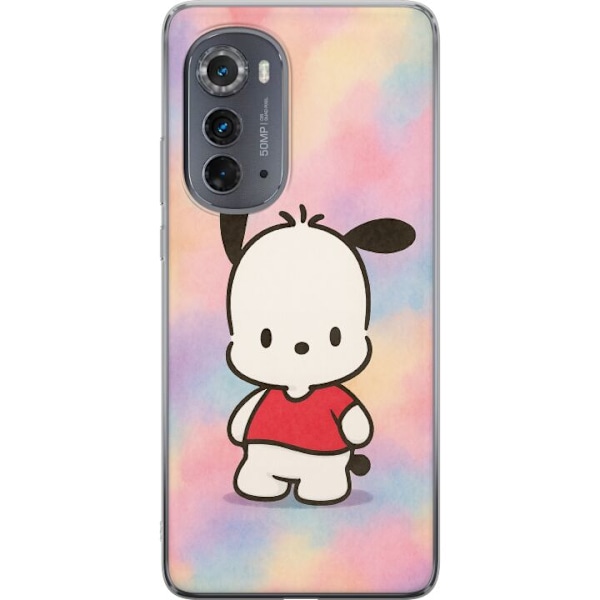 Motorola Edge (2022) Läpinäkyvä kuori Kawaii Sanrio Pochacc