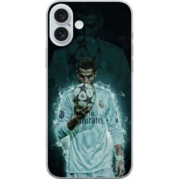 Apple iPhone 16 Plus Läpinäkyvä kuori Ronaldo