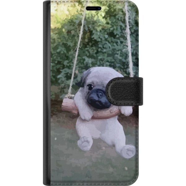 Samsung Galaxy A10 Plånboksfodral Söt Hundvalp