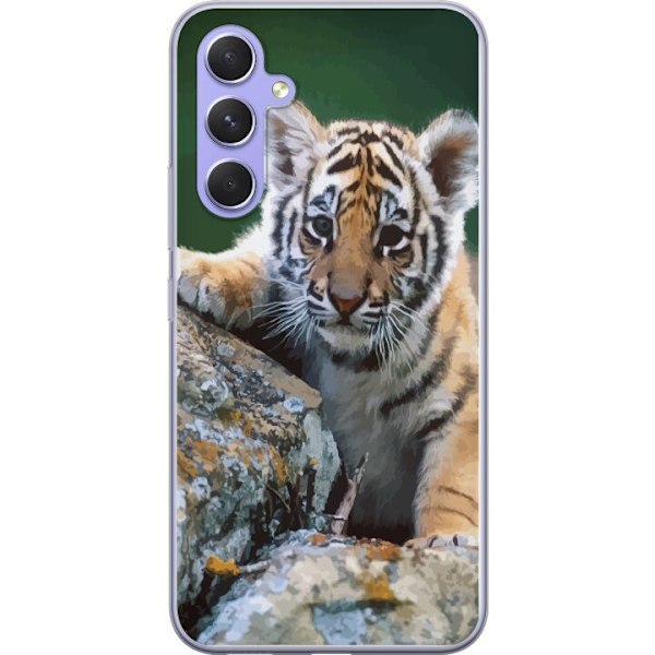 Samsung Galaxy A54 Gjennomsiktig deksel Tiger