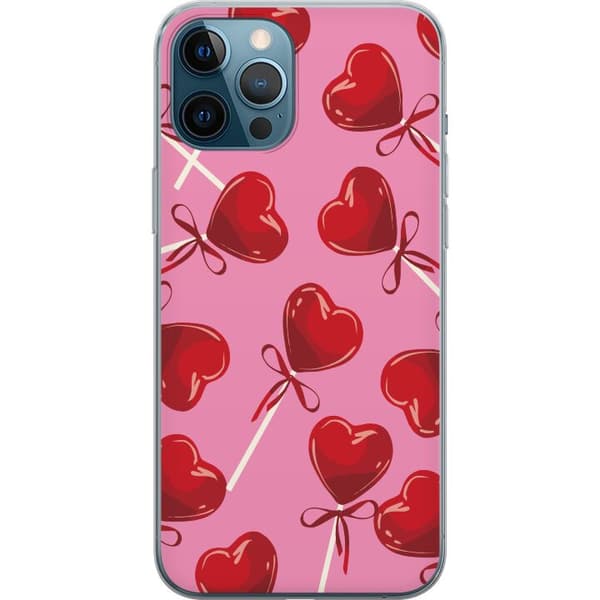 Kompatibel Mobilcover til Apple iPhone 12 Pro Max Valentinsdag Lollipop