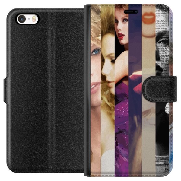 Apple iPhone SE (2016) Tegnebogsetui Taylor Swift