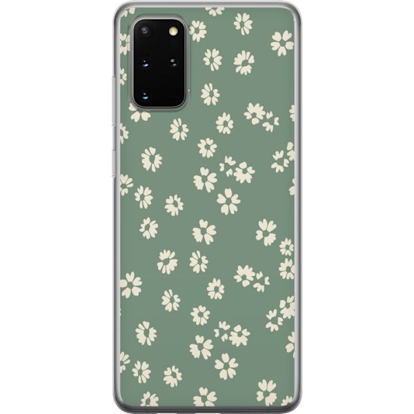 Samsung Galaxy S20+ Genomskinligt Skal Blomsterdröm – färgglatt blommönster
