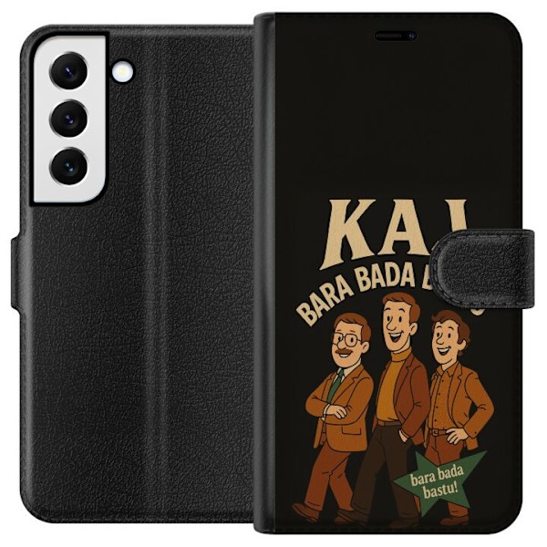 Samsung Galaxy S22+ 5G Lompakkokotelo Kaj Bara Bada Sauna Fest