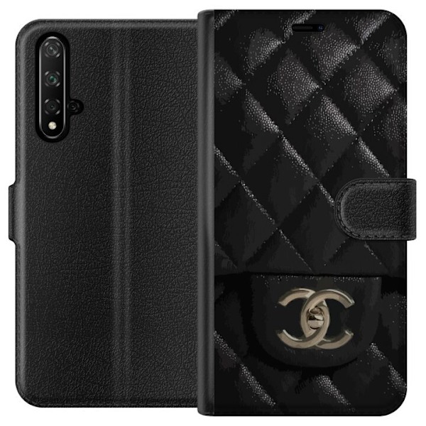 Honor 20 Plånboksfodral Chanel Black