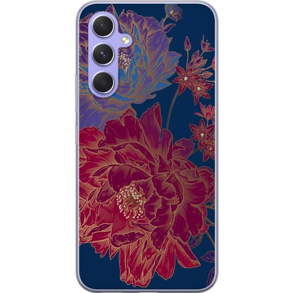 Kompatibel Mobilcover til Samsung Galaxy A54 Blomster
