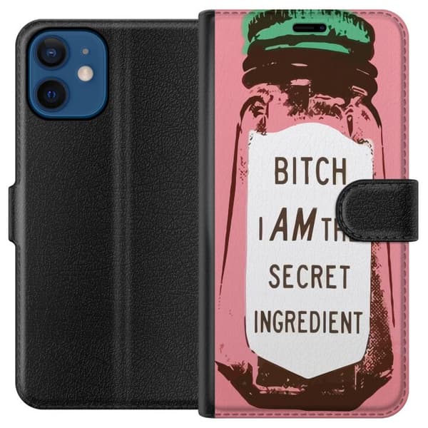 Kompatibelt Plånboksfodral till Apple iPhone 12 Secret Jar