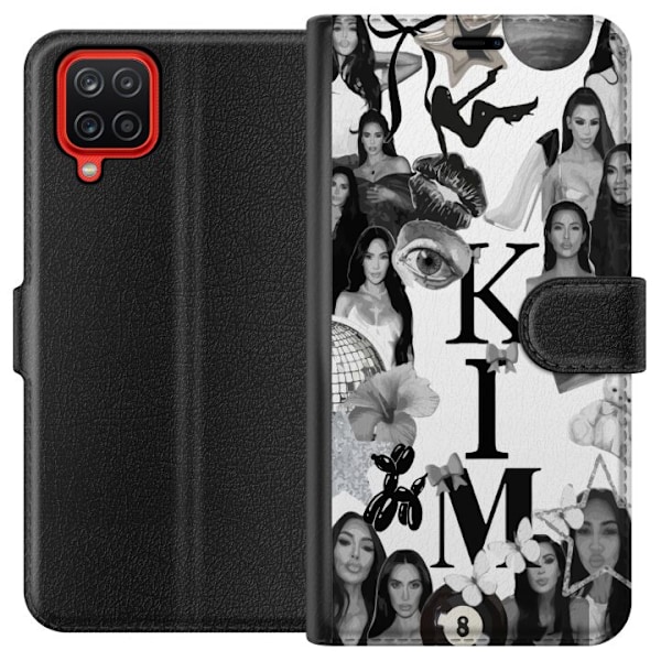 Samsung Galaxy A12 Lompakkokotelo Kim Kardashian – Aesthetic