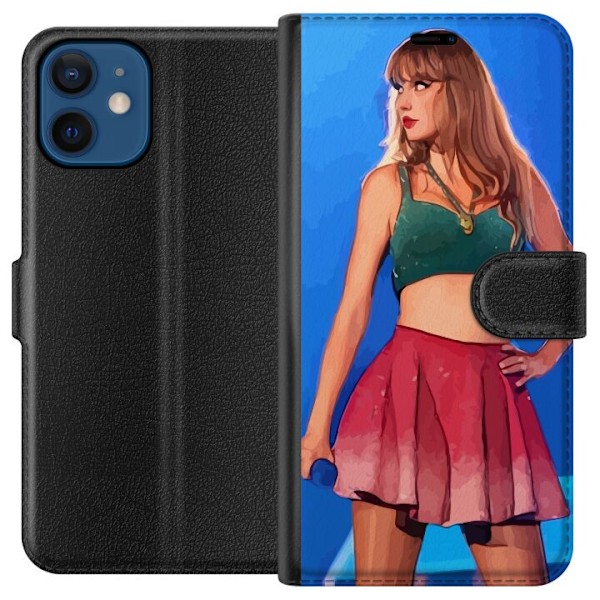 Apple iPhone 12 mini Tegnebogsetui Taylor Swift