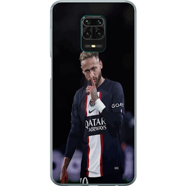 Xiaomi Redmi Note 9 Pro Läpinäkyvä kuori Neymar