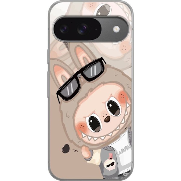 Google Pixel 9 Gennemsigtig cover Labubu Rainbow Chaos