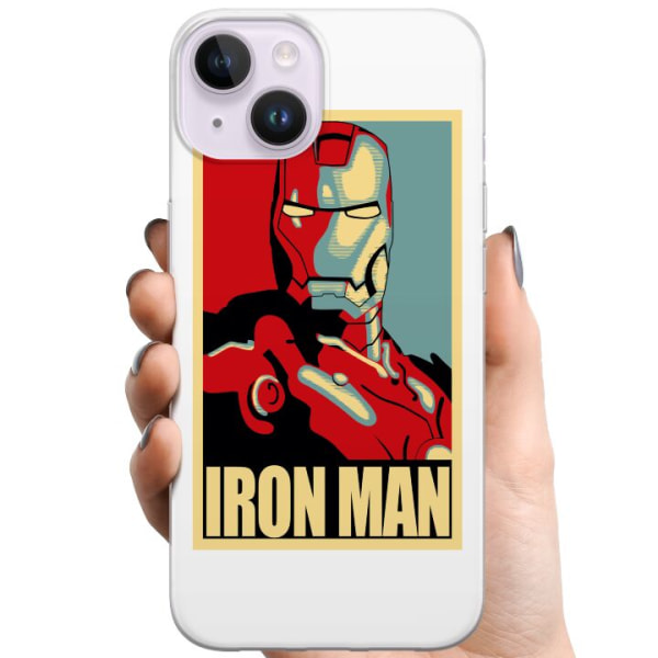 Apple iPhone 15 TPU Mobilskal IRON MAN