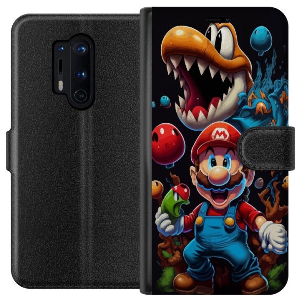 OnePlus 8 Pro Lompakkokotelo Super Mario