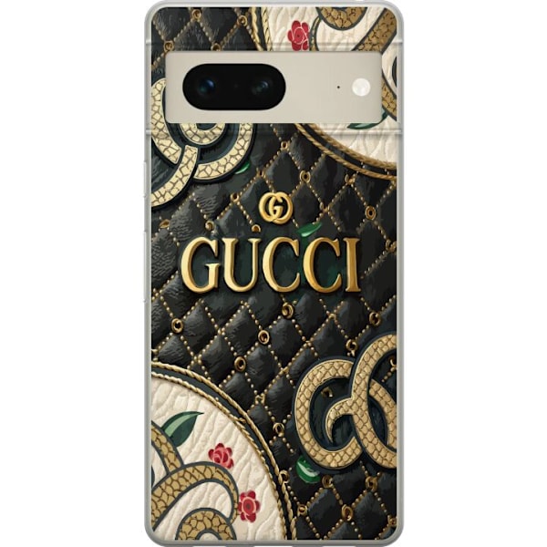 Google Pixel 7 Genomskinligt Skal Gucci