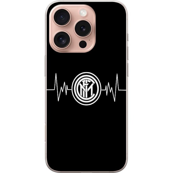 Apple iPhone 16 Pro Gennemsigtig cover Inter Milan