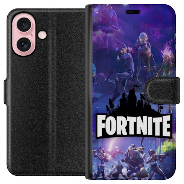 Apple iPhone 16 Lommeboketui Fortnite