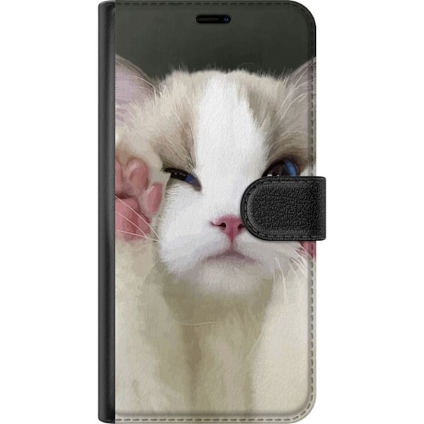 Google Pixel 9 Pro XL Lompakkokotelo Kissa