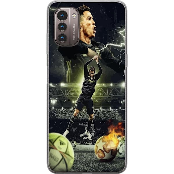 Nokia G21 Gennemsigtig cover Ronaldo