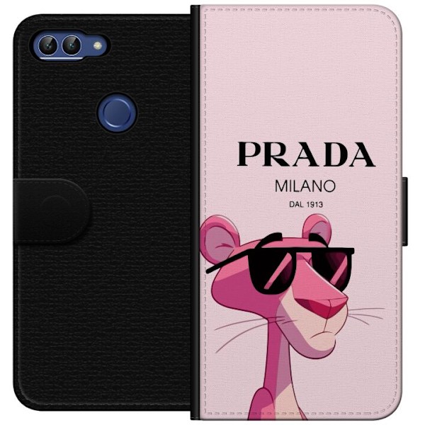 Huawei P smart Lommeboketui Prada Rosa Panteren