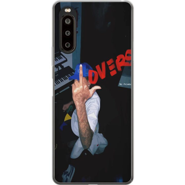 Sony Xperia 10 II Gennemsigtig cover Kærlighed Mystik Design Romantisk Motiv Populært Grafisk Mønster Mode Stil
