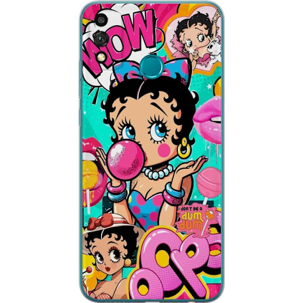 Honor 9X Lite Läpinäkyvä kuori Betty Boop