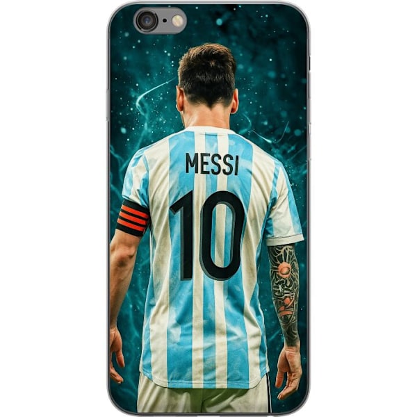 Apple iPhone 6 Plus Genomskinligt Skal Messi