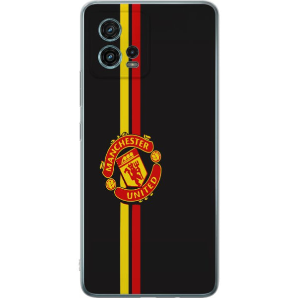 Motorola Moto G72 Läpinäkyvä kuori Manchester United F.C.