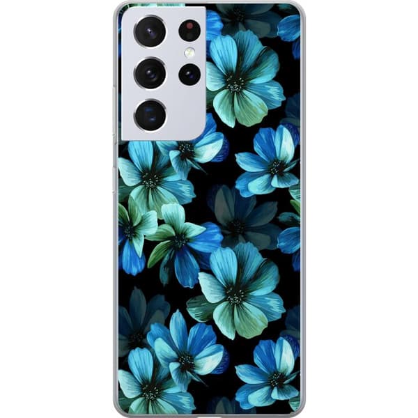 Kompatibelt Mobildeksel til Samsung Galaxy S21 Ultra 5G Blomster