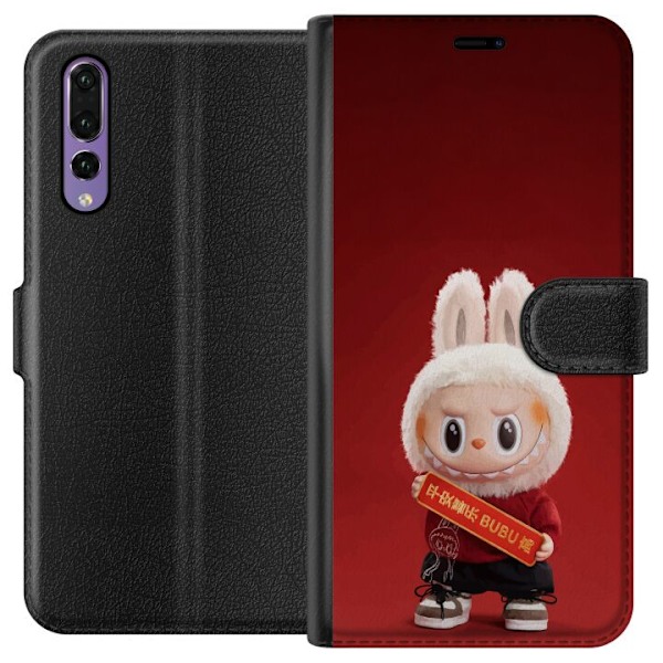 Huawei P20 Pro Tegnebogsetui Pop Mart The Monsters Labubu Held