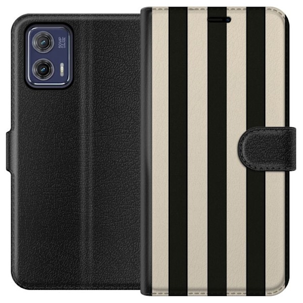 Motorola Moto G73 Lommeboketui Linjestrøm