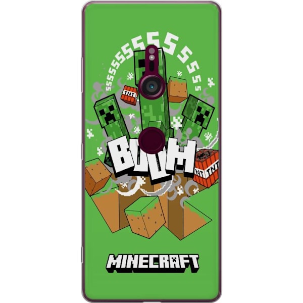 Sony Xperia XZ3 Gjennomsiktig deksel Minecraft Boom