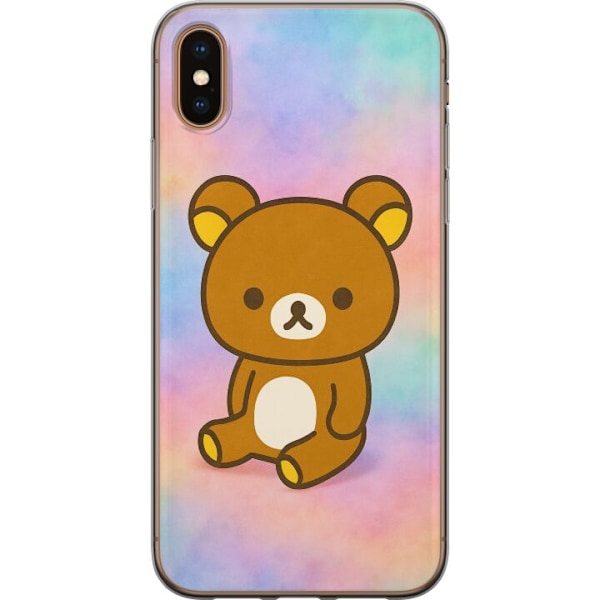 Apple iPhone XS Gennemsigtig cover Kawaii Sanrio Rilakkuma