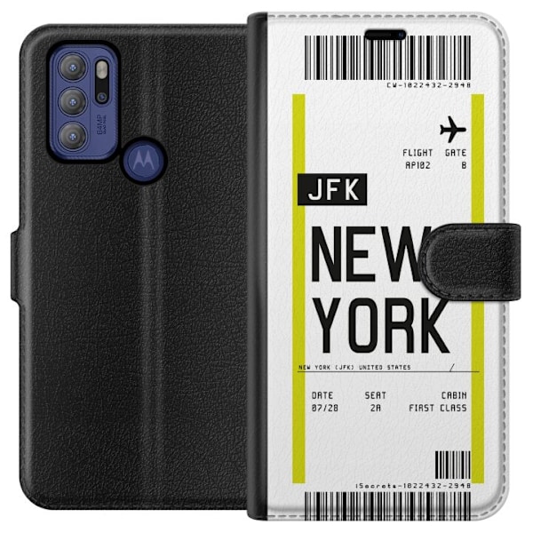 Motorola Moto G60S Plånboksfodral New York