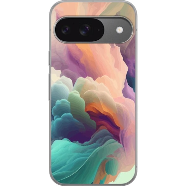 Google Pixel 9 Pro Gennemsigtig cover pastel