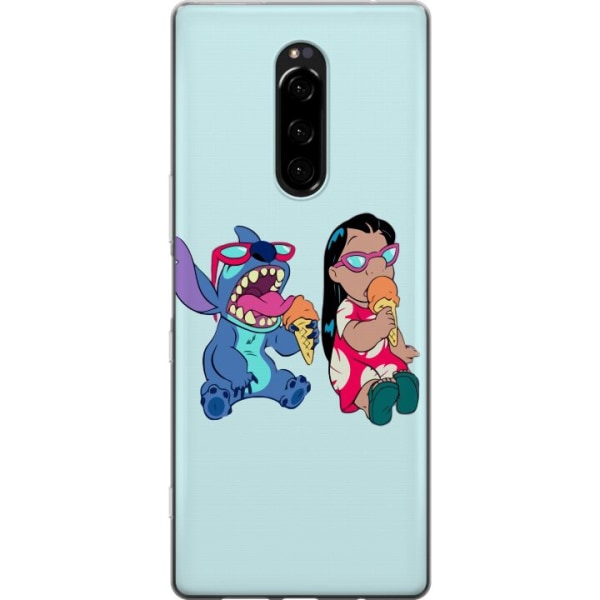 Sony Xperia 1 Genomskinligt Skal Lilo & Stitch