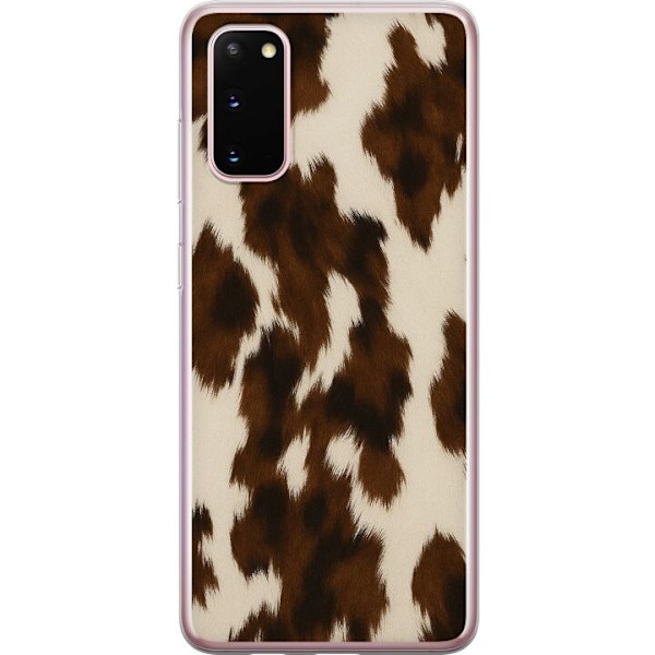 Samsung Galaxy S20 Läpinäkyvä kuori Värisuihku
