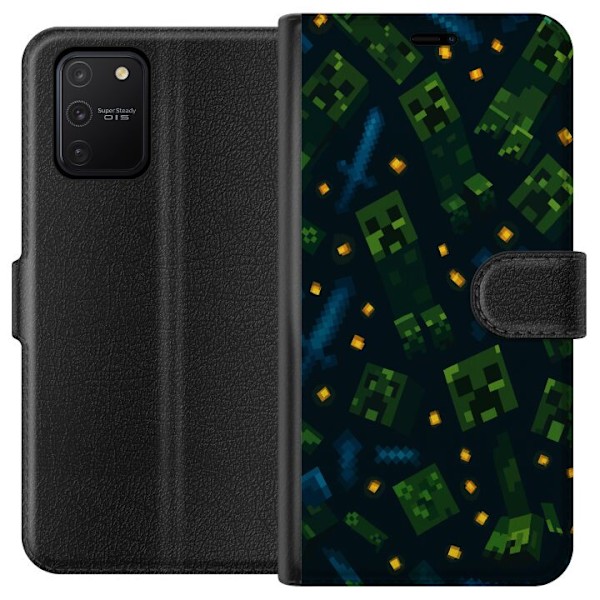 Samsung Galaxy S10 Lite Tegnebogsetui Minecraft Dungeons Mob